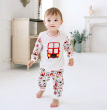 Load image into Gallery viewer, Red Bus Loungewear / Pyjamas Set