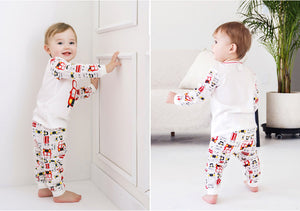 Red Bus Loungewear / Pyjamas Set