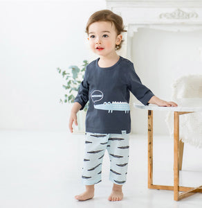 Crocodile Summer Loungewear / Pyjamas Set