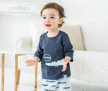 Load image into Gallery viewer, Crocodile Summer Loungewear / Pyjamas Set