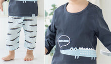 Load image into Gallery viewer, Crocodile Summer Loungewear / Pyjamas Set