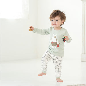 Green Bear Loungewear / Pyjamas Set