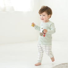 Load image into Gallery viewer, Green Bear Loungewear / Pyjamas Set