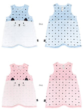 Load image into Gallery viewer, Blue Kitty Summer Sleeping Vest