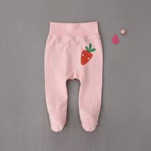 Load image into Gallery viewer, Chloe Pink Baby Trousers with Feet