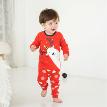 Load image into Gallery viewer, Reindeer Christmas Loungewear / Pyjamas Set