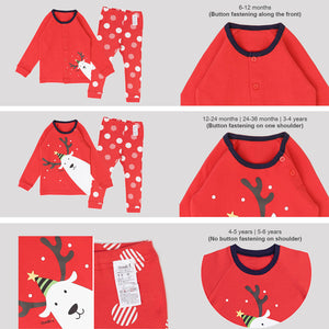 Reindeer Christmas Loungewear / Pyjamas Set