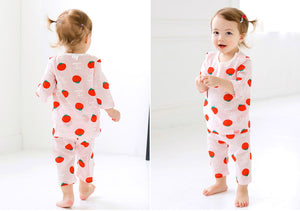 Tomato Summer Loungewear / Pyjamas Set